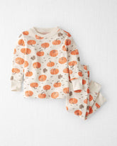 Baby 2-Piece Organic Cotton Pajamas in Harvest Pumpkins