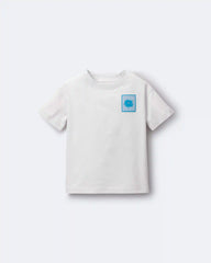 Toddler Squish Relaxed Graphic Tee - White