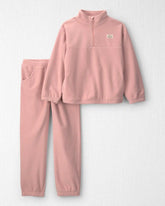 Girls 2-Piece Recycled Microfleece Top & Pant Set