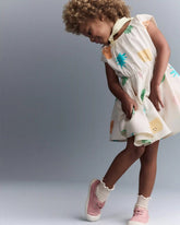 Toddler Girl Avenue Twirlâ„¢ Dress in Character Print - Cream