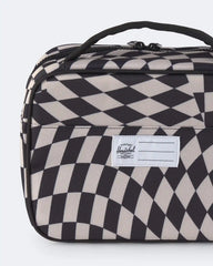 Herschel Kids' Checkered Lunch Box - Black/White