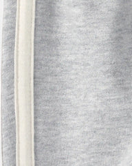 Baby Boy French Terry Pants - Heather Grey