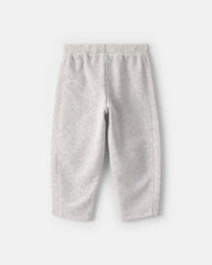 Toddler Girl Fleece Joggers - Grey
