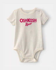 Baby OshKosh Logo Graphic Bodysuit - Ivory