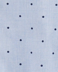 Baby Boy Polka-Dot Button-Front Bodysuit