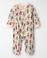 Baby Organic Cotton Sleep & Play Pajamas in Nutcracker