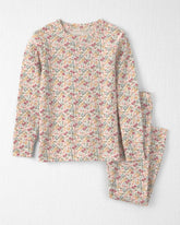 Toddler Girl 2-Piece Organic Cotton Pajamas in Floral