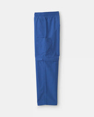 Boys Cargo Utility Zip-Off Pants - Blue