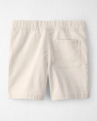 Boys Organic Cotton Twill Shorts