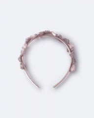 Toddler Girl Bow Headband - Mauve