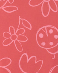 Toddler Girl Floral 1-Piece Swimsuit - Red