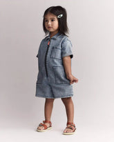 Toddler Girl Day Outâ„¢ Romper in Denim
