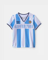 Toddler Umbro Argentina Soccer Jersey - Light Blue/White