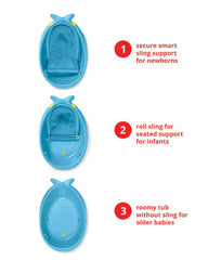 MOBY® Smart Sling™ 3-Stage Tub - Blue