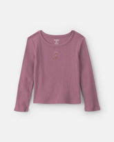 Toddler Girl Long-Sleeve Top - Purple