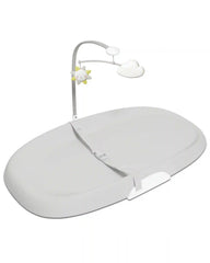 Nursery Style Wipe-Clean Changing Pad - 18 in - Grey