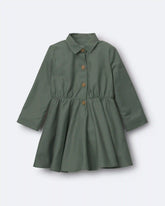 Toddler Girl Avenue Twirlâ„¢ Dress - Olive