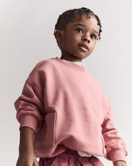 Toddler Otter Sweatshirt™ with Pockets - Pink