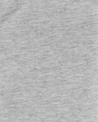 Baby 2-Pack Heather Gray & Pink Cotton Stretch Leggings