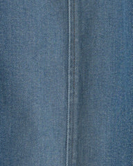 Girls Denim Barrel Jeans - Medium Wash
