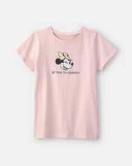 Girls Disney© Minnie Mouse Graphic Tee - Pink