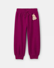Toddler Girl 2-Piece Winnie the Pooh Top & Pant Set - Burgundy