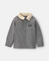 Toddler Boy Washed Denim Button-Down Shirt - Light Wash