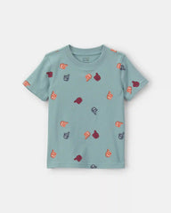 Toddler Boy Foam Finger Tee - Blue