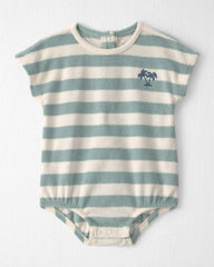 Baby Terry Bubble Made with Organic Cotton in Stripes