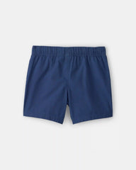 Toddler Boy Canvas Shorts - Blue