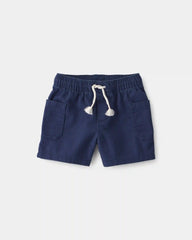 Baby Boy 2-Piece Polo Shirt & Short Set - Blue