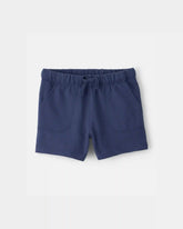 Toddler Boy French Terry Shorts - Blue