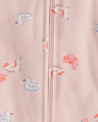 Baby Girl 2-Pack Flamingo PurelySoft™ 1-Piece Pajama - Pink