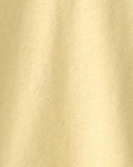 Baby Girl Heart Pocket Top - Yellow