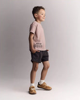 Toddler 'Good Mood' Relaxed Tee - Mauve