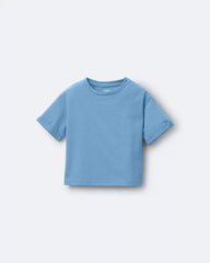 Toddler Rolled Cuff Tee - Blue