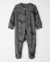 Baby Organic Cotton Sleep & Play Pajamas in Spooky Creatures