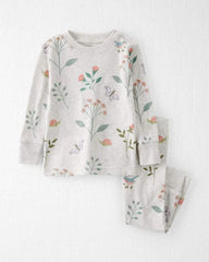Baby Girl Organic Cotton Pajamas Set