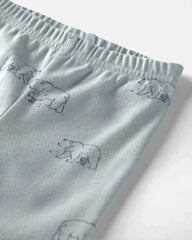 Baby 2-Piece Organic Cotton Pajamas in Winter Bears