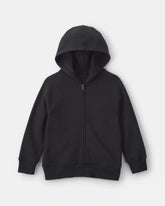 Boys Fleece Zip-Up Hoodie - Black