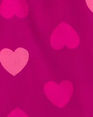 Girls 2-Pack 'Best In Show' Heart Loose Fit Night Gown - Pink