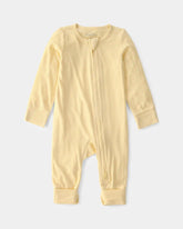 Baby 2-Way Zip PurelySoft Sleep & Play Pajama - Yellow