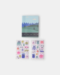 Baby Monster Sticker Book