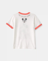 Toddler Disney© Mickey Mouse Graphic Tee - White
