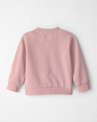 Toddler Girl Organic Cotton Big Sis Pullover