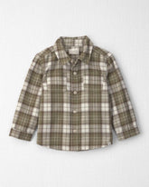Toddler Boy Organic Cotton Flannel Button-Down Shirt