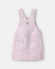 Toddler Girl Twill Skirtall - Purple