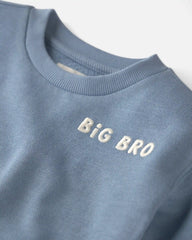 Toddler Boy Organic Cotton Big Bro Pullover