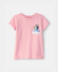 Toddler Girl Bluey™ Graphic Tee - Pink