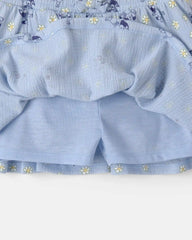 Toddler Girl 2-Piece Bluey™ Top & Skort Set - Yellow/Blue